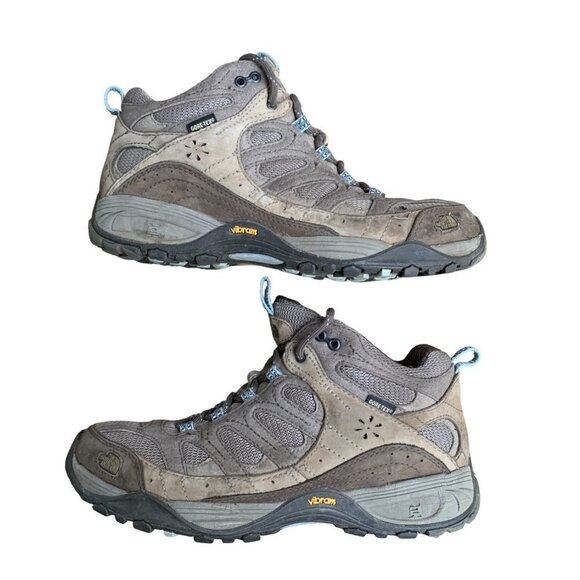 VINTAGE The North Face Gore-Tex Hiking Boots Size 8 - Picture 8 of 12